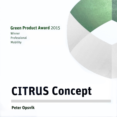 Green Product Award 2015 diplom